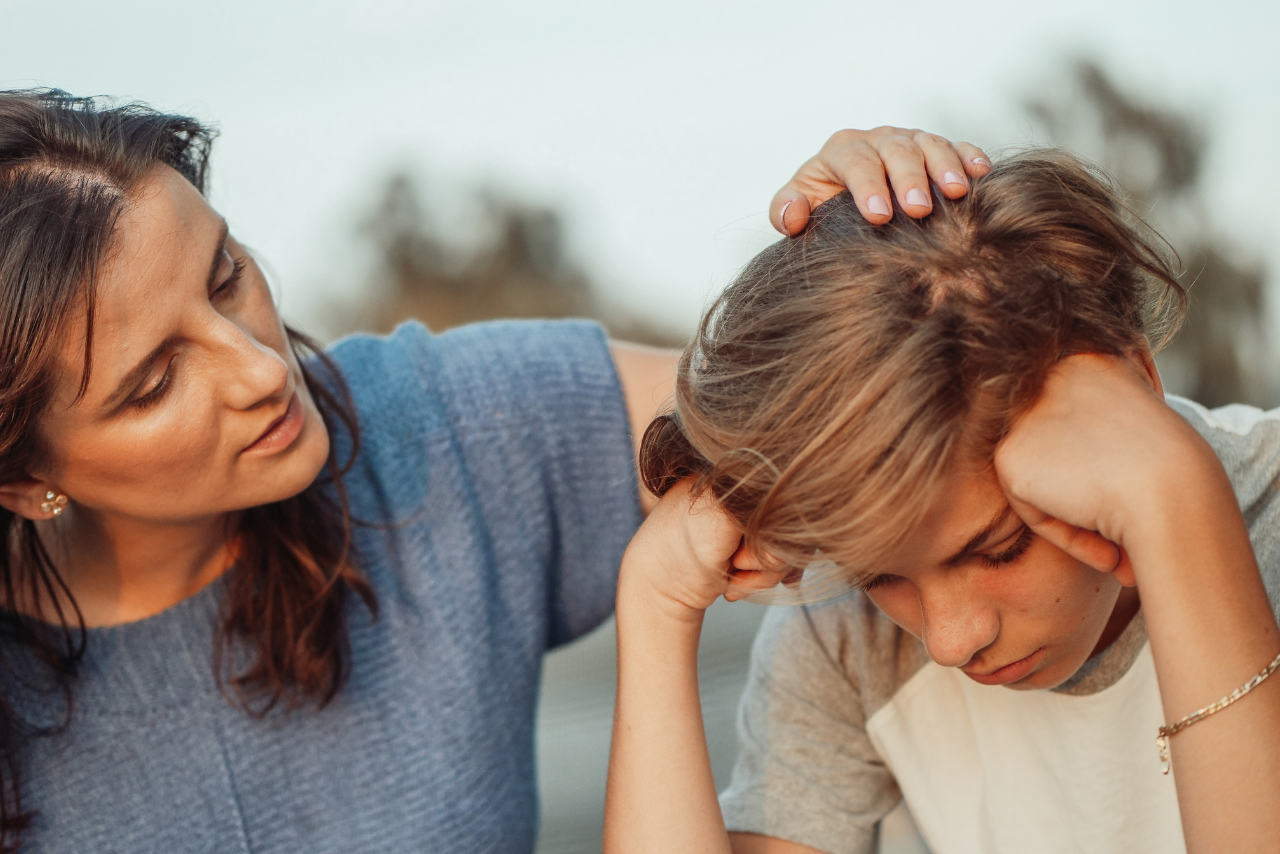 woman practicing what is lighthouse parenting