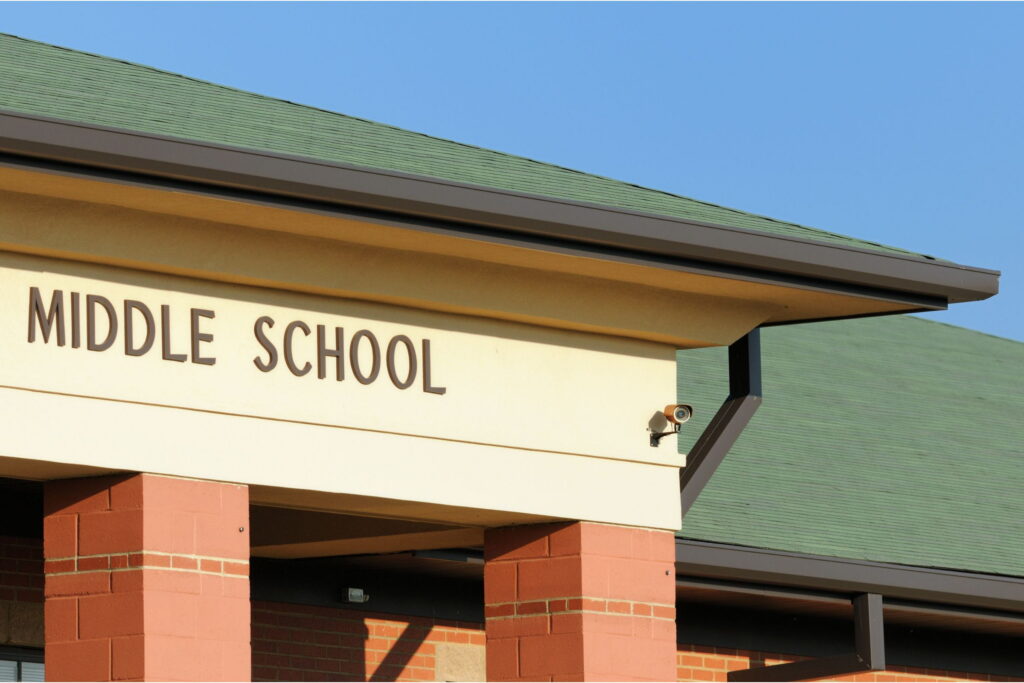 middle school building