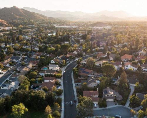 Agoura Hills neighborhood in California Agoura Hills neighborhood in California
