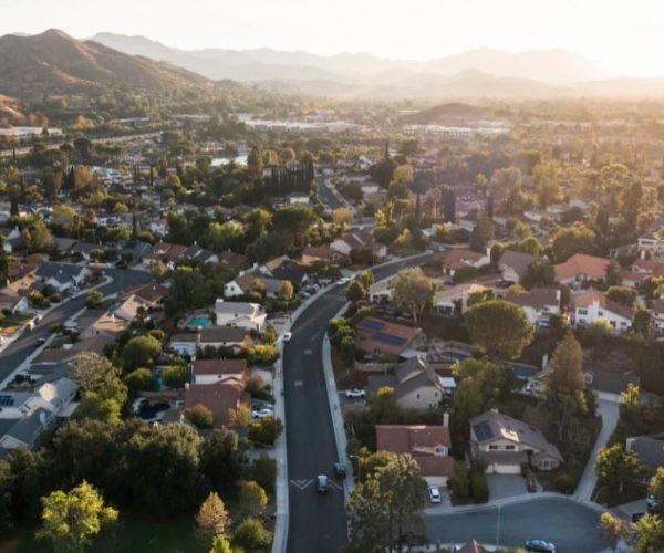 Agoura Hills neighborhood in California Agoura Hills neighborhood in California