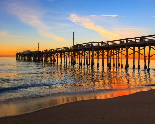 Balboa Pier in Orange County California Balboa Pier in Orange County California