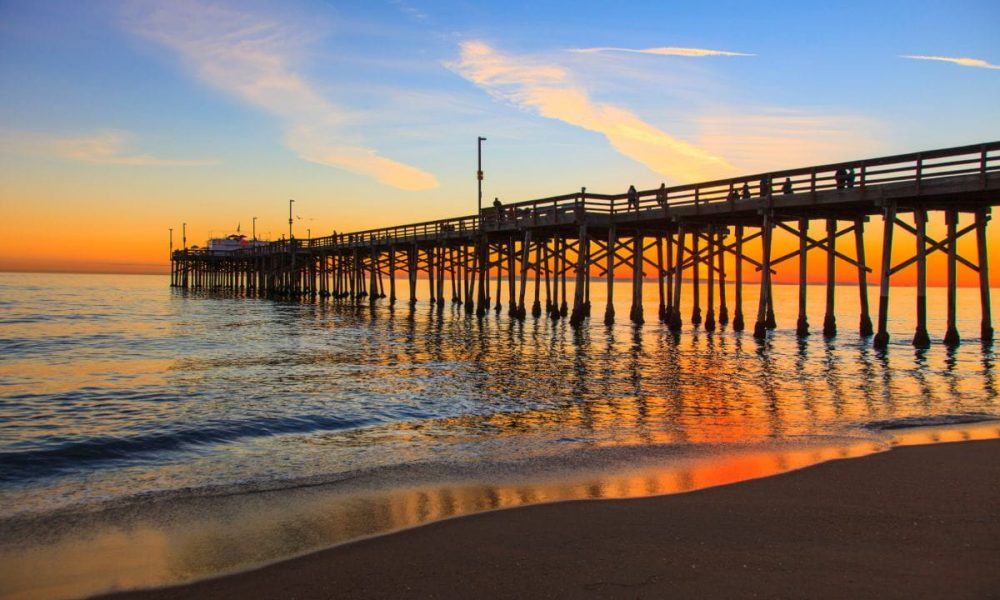 Balboa Pier in Orange County California Balboa Pier in Orange County California