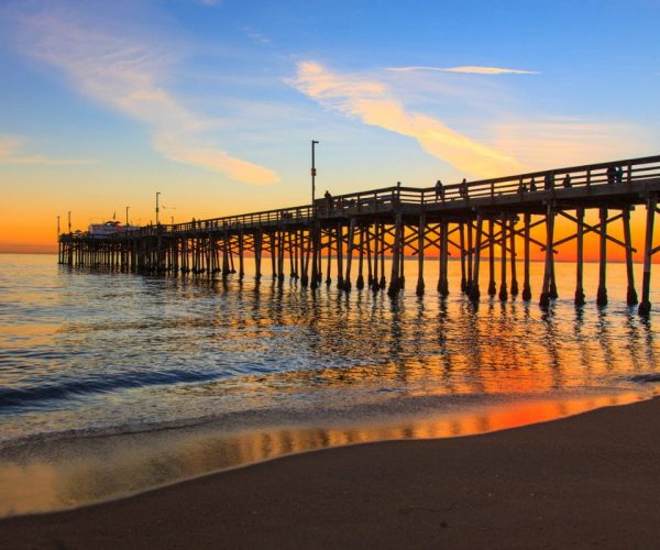 Balboa Pier in Orange County California Balboa Pier in Orange County California