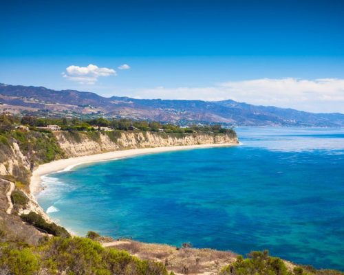 Malibu California shoreline Malibu California shoreline