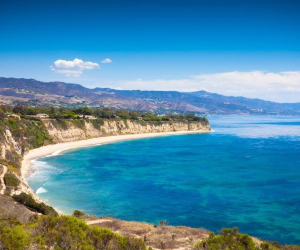 Malibu California shoreline Malibu California shoreline