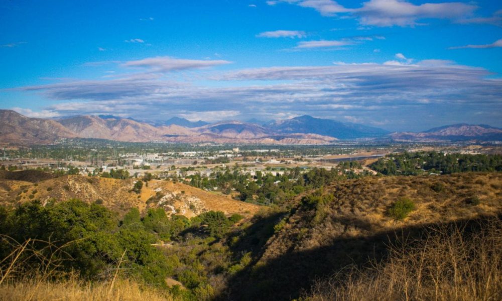 view of the San Fernando Valley view of the San Fernando Valley